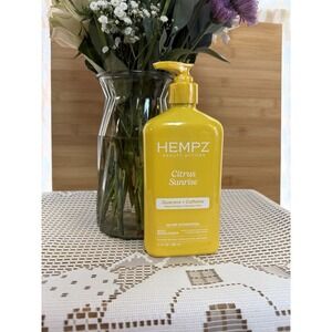 Hempz Citrus Sunrise Moisturizing Body Lotion with Guarana + Caffeine 17oz NEW